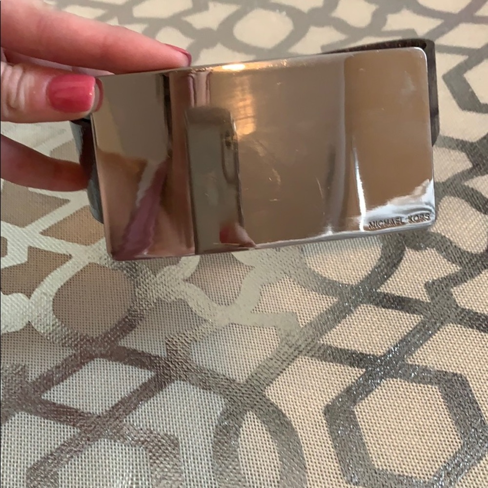 Purple Michael Kors belt